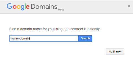 Buy domain from Google Blogging Platform Comparison
