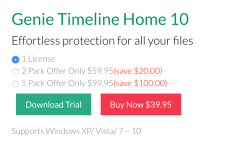 Genie Timeline 10 Review With Discount Coupon 2020: (Get 30% Off)