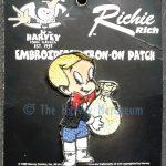 Richie Rich iron-on patch front view