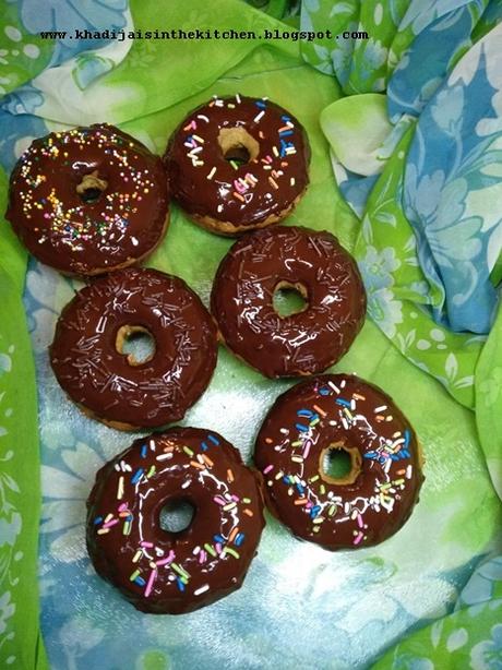 BEIGNES AU FOUR / BAKED DONUTS / DONUTS AL HORNO / دونت مخبوز