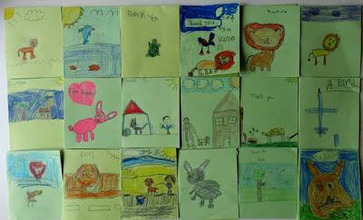 THANK YOU CARDS from Nevada Avenue School