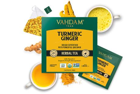 BEST REMEDY TO CURE COLD & FLU :  TURMERIC GINGER TEA