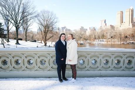 Alwena and Amanda’s Elopement at Wagner Cove in December