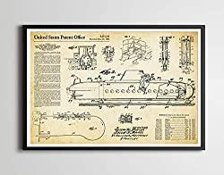 Image: 1960 Disney's Submarine Voyage Patent Art Poster! (up to 24x36) - Fantasyland - Vintage - Disneyland - 20,000 Leagues - Sub - Ride