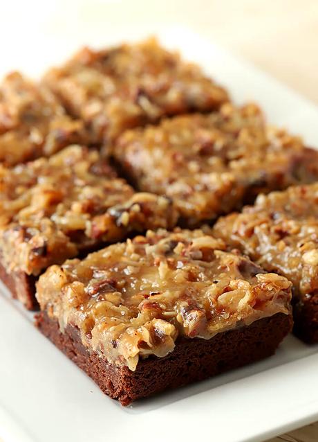 German Chocolate Brownies Recipe