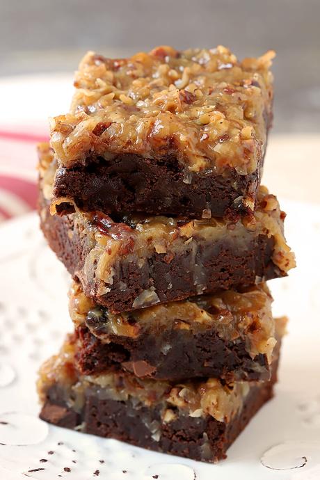 German Chocolate Brownies Recipe