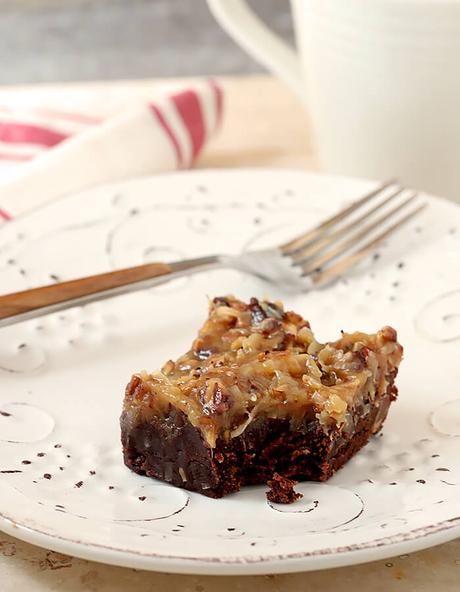 German Chocolate Brownies Recipe