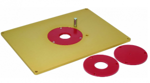 MLCS 9334 1/4-Inch Thick Aluminum Router Plate