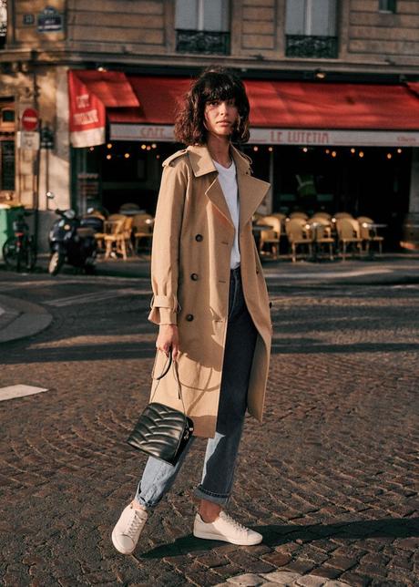I'd Wear That, Street Style, Style Inspiration, Sezane, Trench Coat style