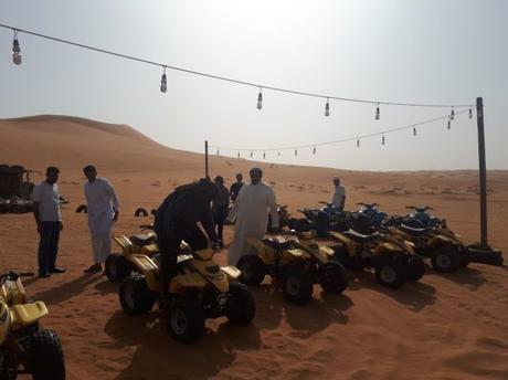 Quad Biking in Saudia Arabia on The Sand Dunes Near Shaqra Quad Biking in Saudia Arabia on The Sand Dunes Near Shaqra