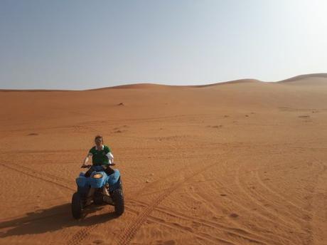 Quad Biking in Saudia Arabia on The Sand Dunes Near Shaqra Quad Biking in Saudia Arabia on The Sand Dunes Near Shaqra