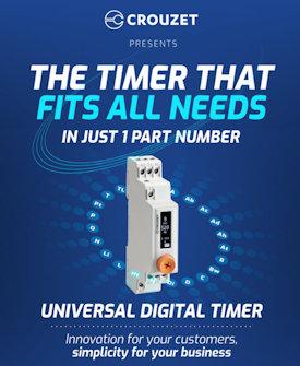 Crouzet Syr-Line DZ1R08MV1 Universal Digital Timer That Fits All Your Needs