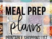 Meal Prep Plans (with Shopping Lists!)