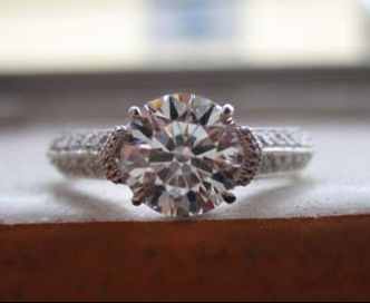 James Allen Engagement Ring Upgrade