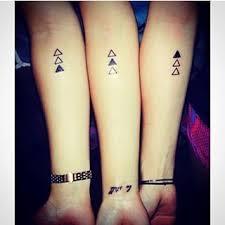 Sister Tattoos For 3 – Find Designs and Ideas For Your Sister’s Tattoos