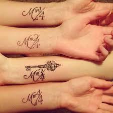 Sister Tattoos For 3 – Find Designs and Ideas For Your Sister’s Tattoos