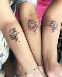 Sister Tattoos For 3 – Find Designs and Ideas For Your Sister’s Tattoos