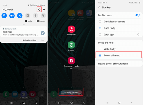 How to Turn Off Galaxy A51 by Holding Down Power Button How to Turn Off Galaxy A51 by Holding Down the Power Button