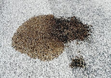 oil stain in carpet