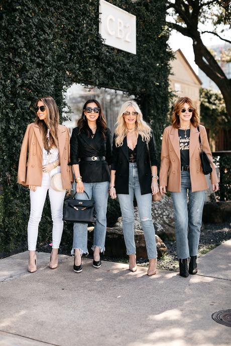 Chic at Every Age // How to Wear a Leather Blazer