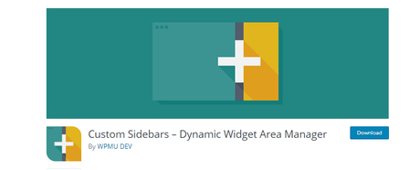 Free And Premium Sidebar Plugins For WordPress custom sidebars