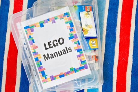 storing lego manuals, lego instruction booklets, lego ideas, lego decor, lego diy, lego storage, lego name, lego letters, lego minifigure display, lego display ideas,