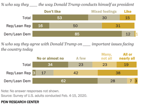 Republicans Say Trump Is Self-Centered - Dislike His Conduct