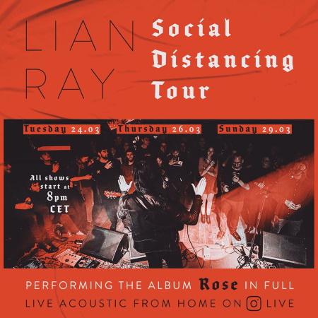 Lian Ray: Social Distancing Tour on Instagram