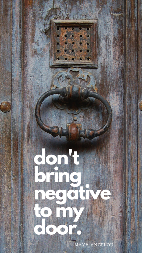 Podcast 11 : Don’t Bring Negative To My Door