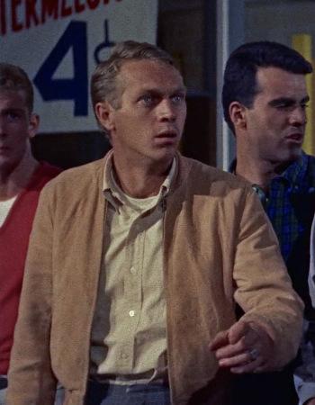 Steve McQueen in The Blob Steve McQueen in The Blob