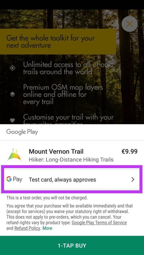 How to redeem a promo code on Hiiker for Android