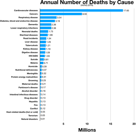 Image result for causes of death us