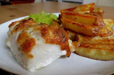 Garlic Herbed Cod & Chips
