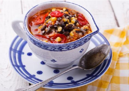 CORN AND KIDNEY BEANS STEW 