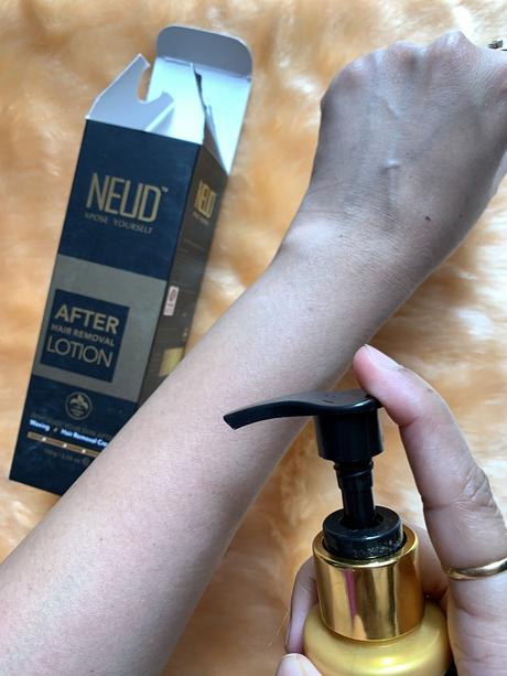 NEUD After Hair Removal Lotion Review for Men and Women