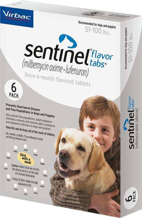 sentinel heartworm prevention dogs