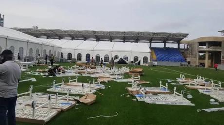 Coronavirus: Lagos converts stadium to Isolation Centre [Photos]
