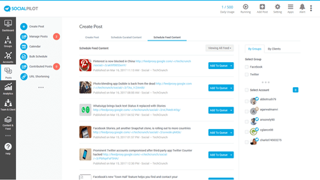 Use Buffer Alternative – SocialPilot to Schedule All Social Posts Use Buffer Alternative – SocialPilot to Schedule All Social Posts