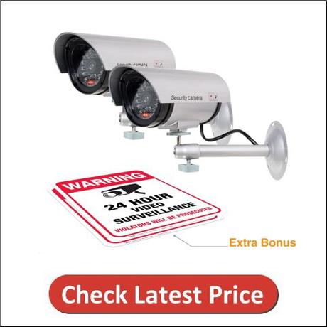 Armo Dummy Security Camera Fake Bullet CCTV Surveillance System