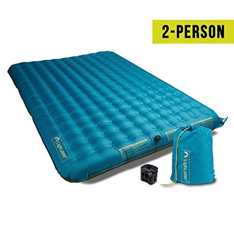 Lightspeed Outdoors 2 Person PVC-Free Air Bed Mattress for Camping and Travel