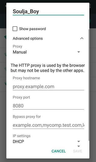 How to Use Proxy Settings on Android Smartphone Without Root