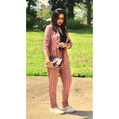 Pink Blazer Set | Featuring Nasty Gal Pink Blazer Set | Featuring Nasty Gal