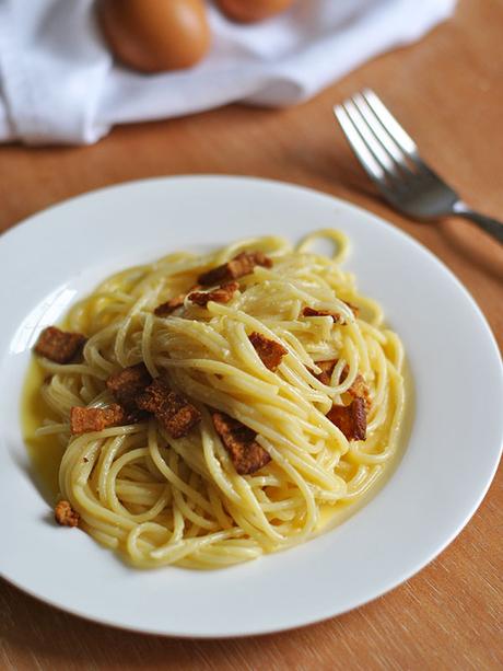 Simple Spaghetti Carbonara