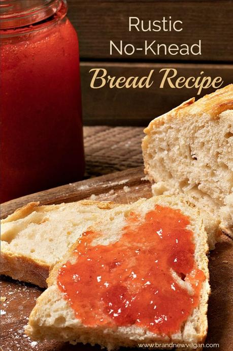 rustic no-knead bread recipe