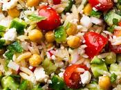 Orzo Pasta Salad with Mint Feta