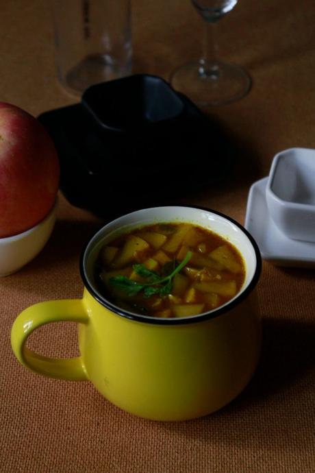 Apple rasam recipe | Easy rasam recipe