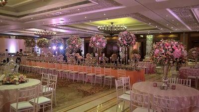 What are the top 5 banquet halls under a budget in Hyderabad?