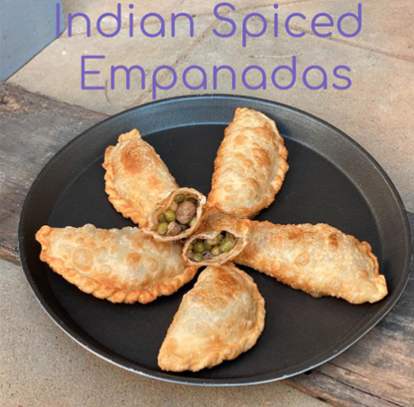 Indian spiced Empanadas #FoodieExtravaganza