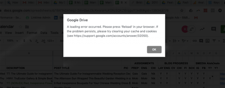 (Fix) Google Sheets - A Loading Error Occurred. Please ...