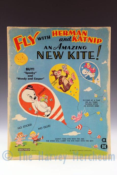 Herman and Katnip kite front view